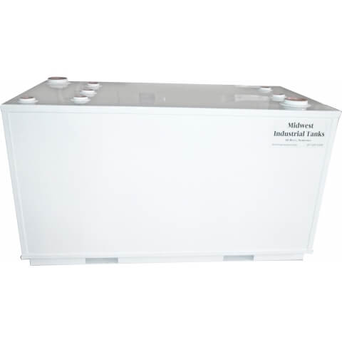 Midwest Industrial Fuel Storage Tank closeup