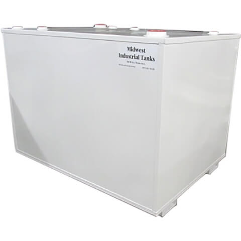 Midwest Industrial Fuel Storage Tank side view