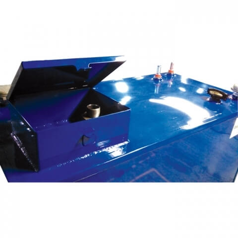 Midwest Industrial Tanks Waste Oil Tank top view