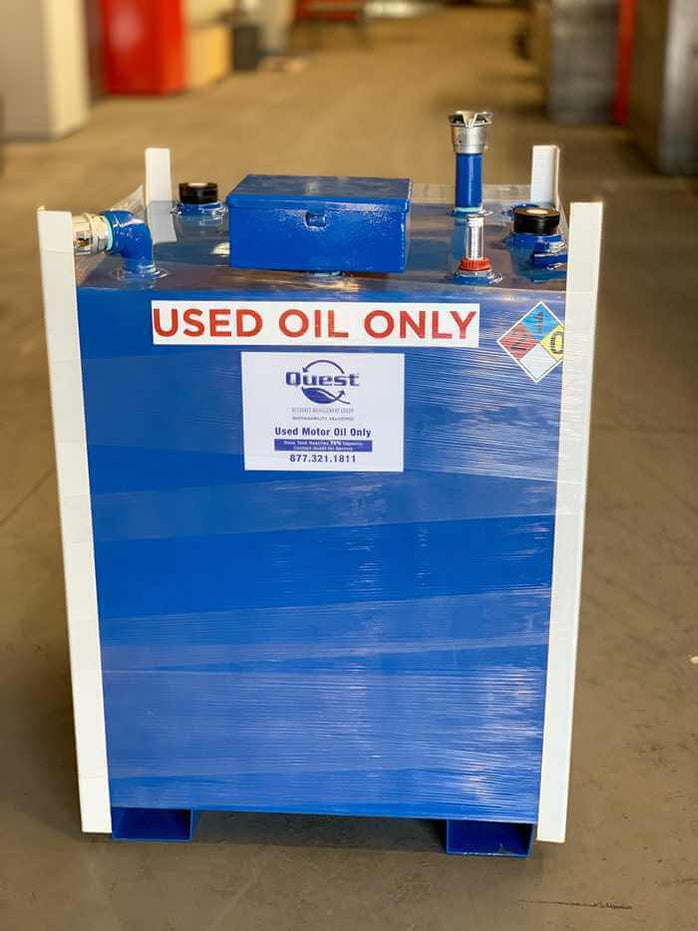 Newberry Dual Wall Waste Oil Container Storage Tank — Tank Retailer