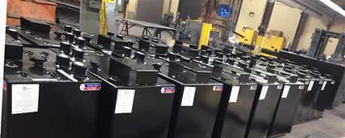 Newberry Waste Oil Storage Tank in black color