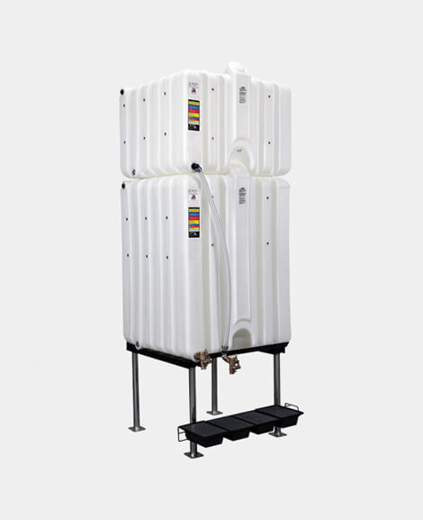 Tank Stacker Rhino Stackable Bulk Storage Tank Dispensing System — Tank Retailer