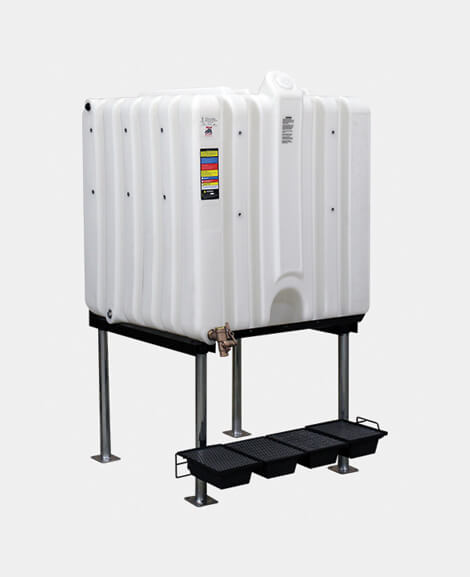 Rhino Stackable Bulk Storage Tank Dispensing System — Tank Retailer