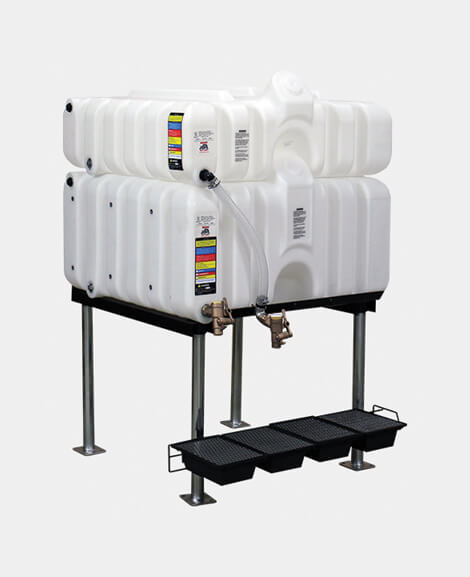 Tank Stacker Rhino Stackable Bulk Storage Tank Dispensing System — Tank Retailer