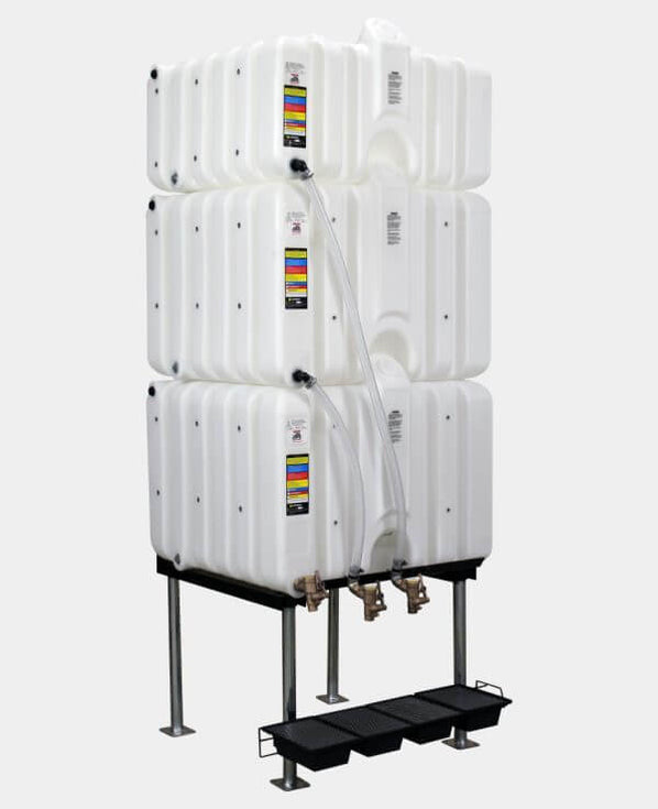 Rhino Stackable Bulk Storage Tank Dispensing System — Tank Retailer