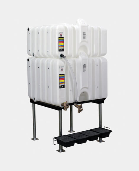 Rhino Stackable Bulk Storage Tank Dispensing System — Tank Retailer
