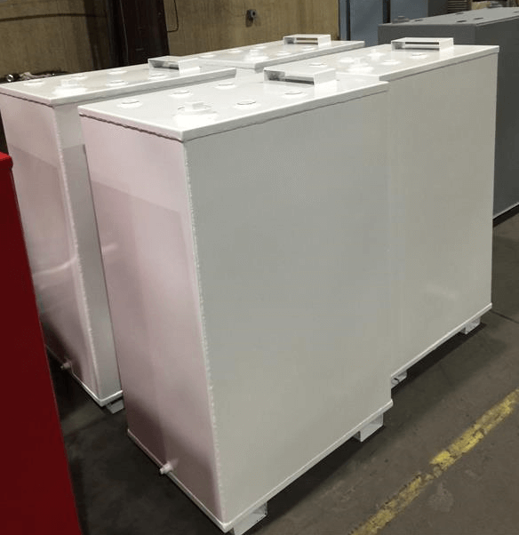 Newberry Rectangular Single Wall Slim Lube Oil Tank